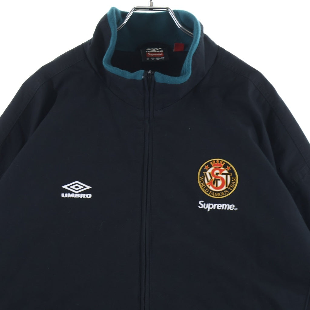 SUPREME(シュプリーム) 23AW ×Umbro Cotton Ripstop Track Jacket アンブロ コットンリップストップトラックジャケット ブラック