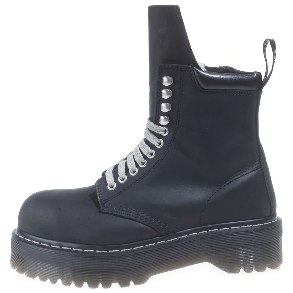 DRKSHDW(ダークシャドウ) ×Dr.Martens 25AW 1460 QUAD SOLE STEEL TOE BOOT ドクターマーチン クアッドソール スチールトゥ レースアップブーツ ブラック DM02E6813-9001-09