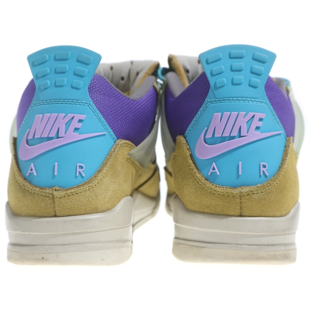 NIKE(ナイキ) ×UNION AIR JORDAN 4 RETRO SP DESERT MOSS ユニオン エアジョーダン4 レトロデザートモス ハイカットスニーカー US10.5/28.5cm DJ5718-300