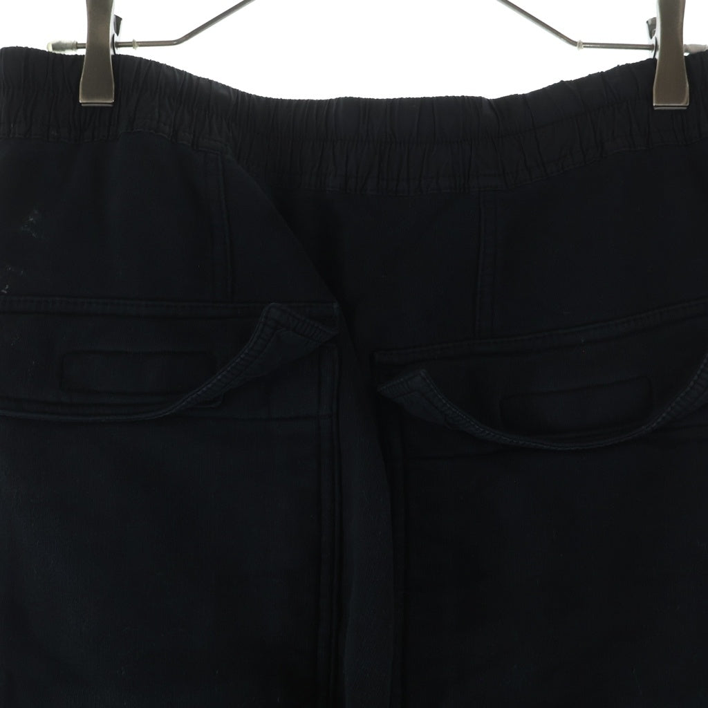 Rick Owens DRKSHDW(リックオウエンス ダークシャドウ) 16SS ドローストリング サルエル スウェットパンツ ブラック DU16S1374-F
