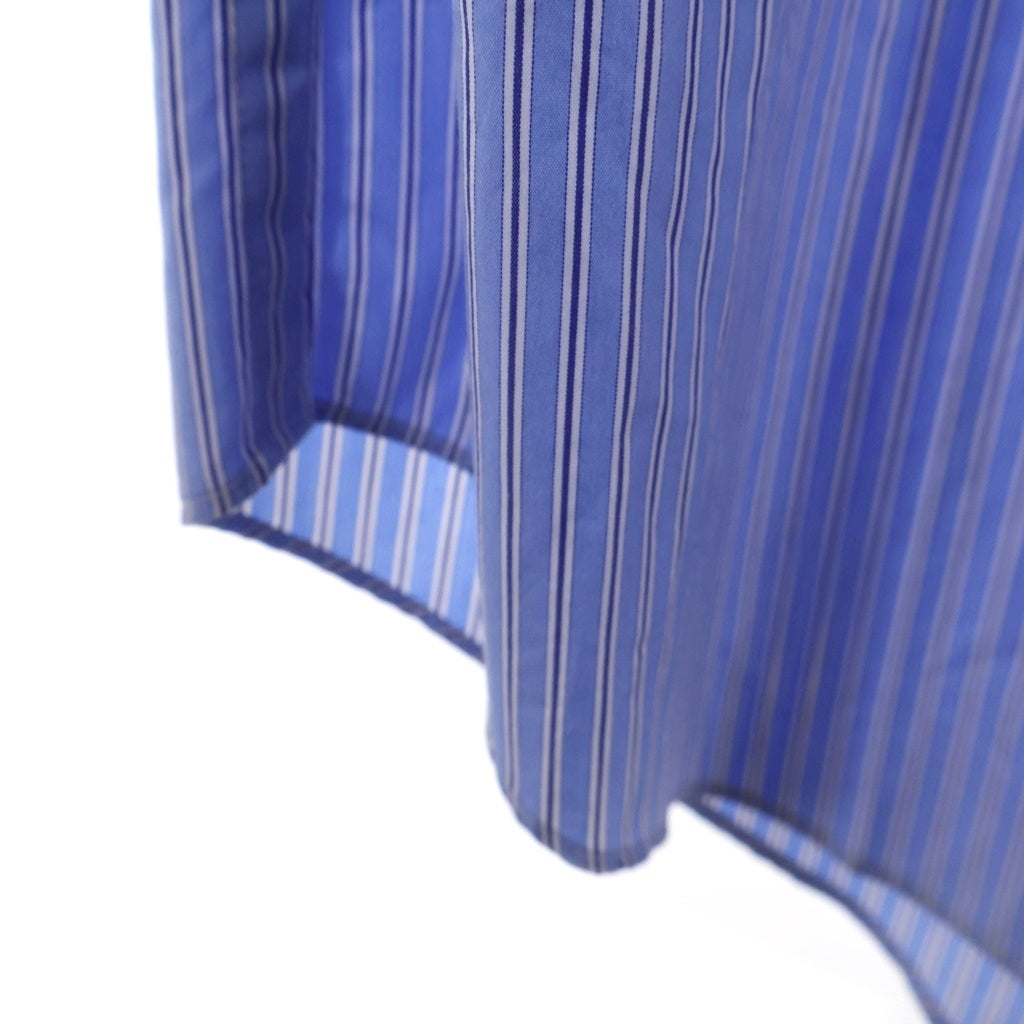 Sacai(サカイ) 21SS COTTON STRIPE DRESS コットンストライプドレスシャツ ワンピース ブルー 21-05569 レディース