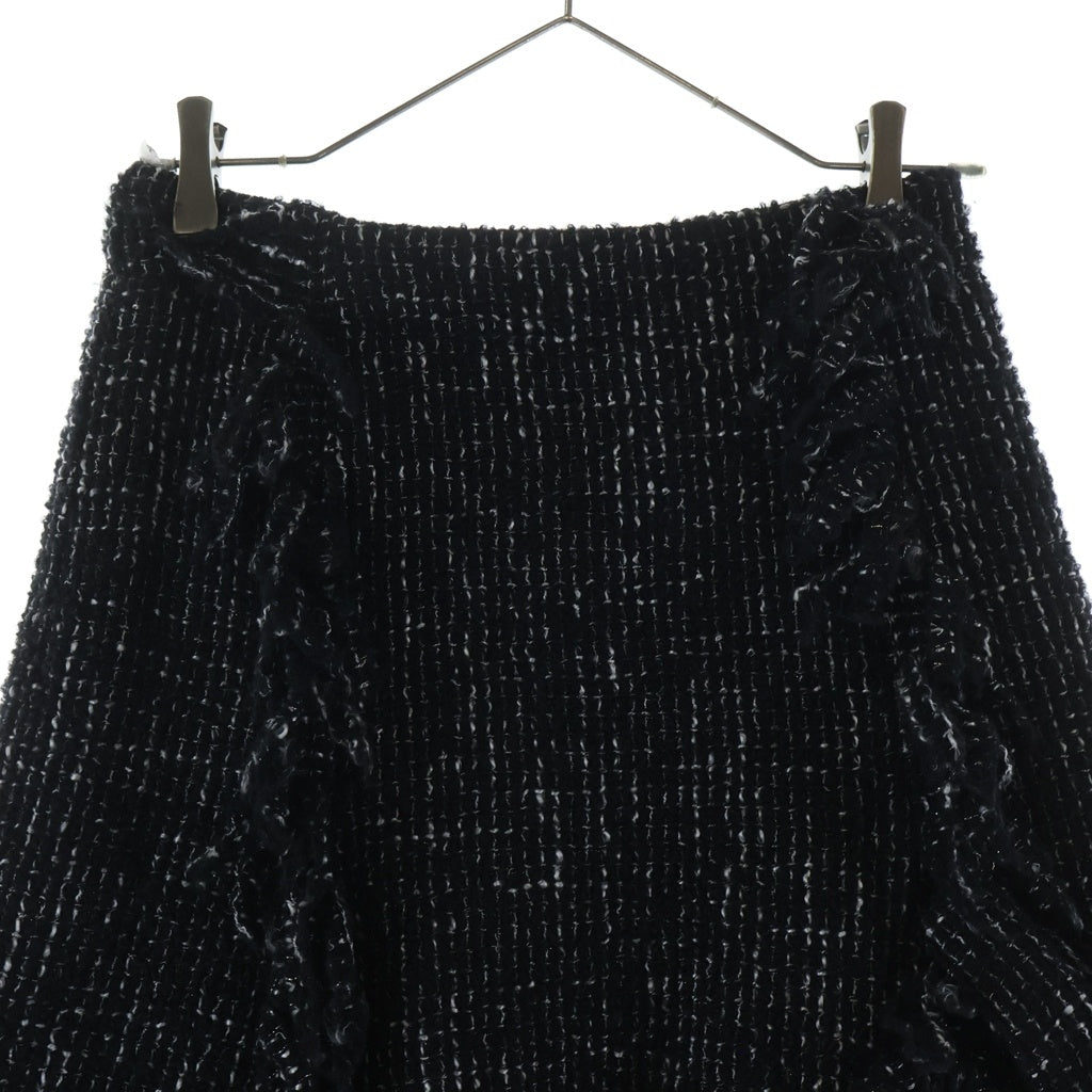 Sacai(サカイ) 23AW TWEED SKIRT ツウィード ロングスカート ブラック 23-07004 レディース