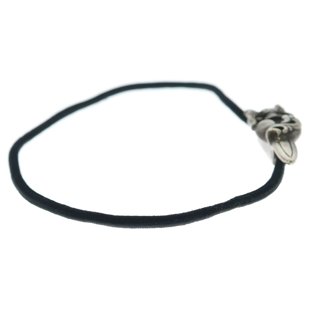 CHROME HEARTS(クロムハーツ) HAIRBAND DAGGER HEART ダガーハート ヘアバンド ヘアゴムコンチョ シルバー