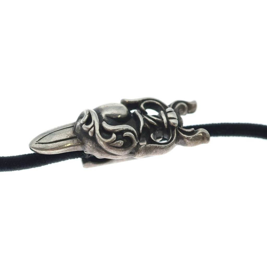CHROME HEARTS(クロムハーツ) HAIRBAND DAGGER HEART ダガーハート ヘアバンド ヘアゴムコンチョ シルバー