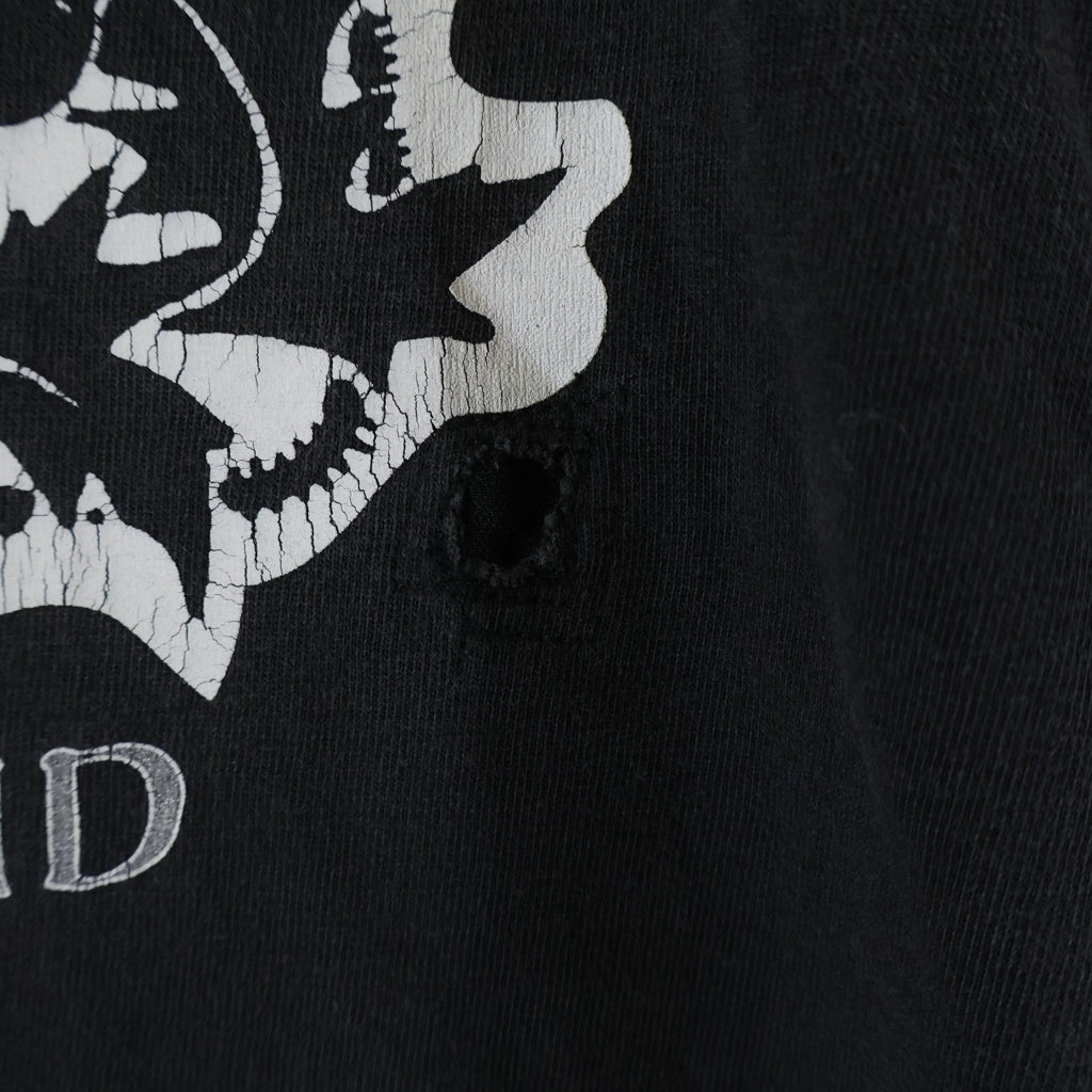 VINTAGE(ヴィンテージ) 90S MARILYN MANSON THE END マリリンマンソン ジエンド USA製 フロントプリント クルーネック半袖Tシャツ カットソー ブラック