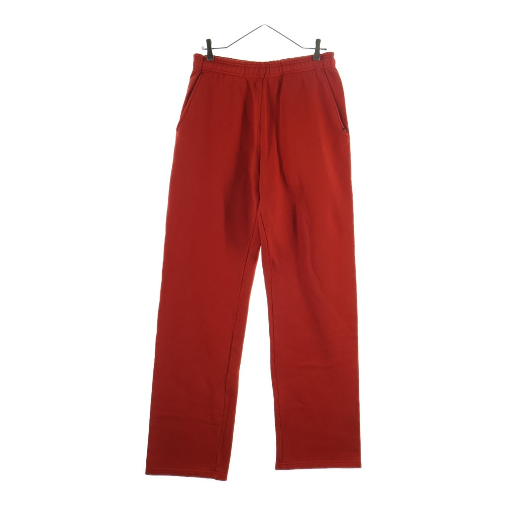 entire studios(エンタイア スタジオ) STRAIGHT LEG SWEATPANT ストレートレッグ スウェットパンツ レッド ES2204