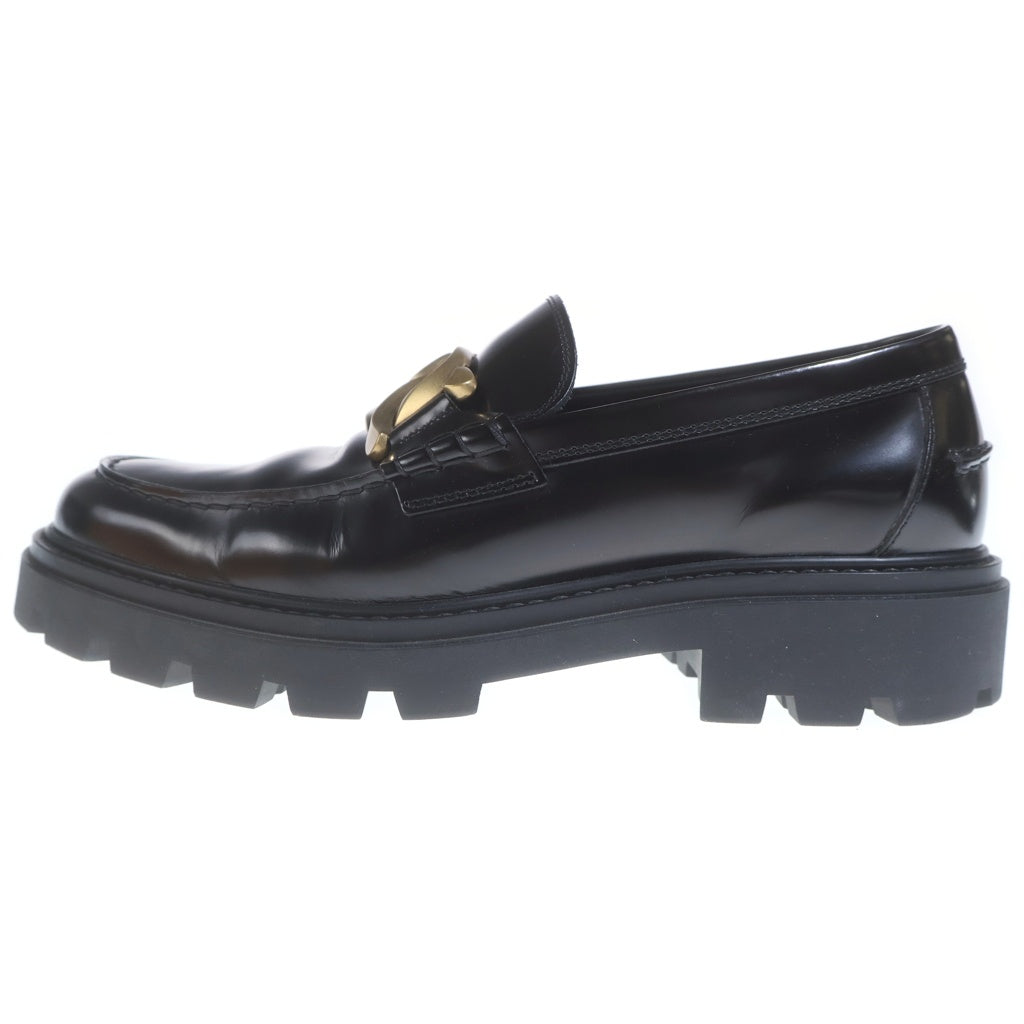 TOD'S(トッズ) KATE ケイト チェーン金具 シャークソール ローファー ブラック XXM08J0FG41AKTB999