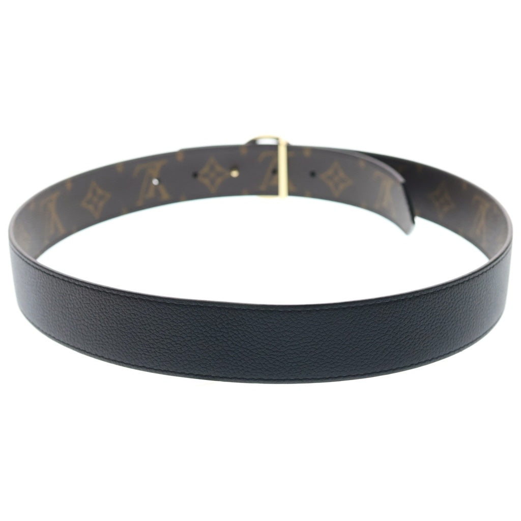 LOUIS VUITTON(ルイヴィトン) サンチュール LVバックル モノグラムリバーシブルベルト ゴールド金具 ブラウン M5064 AC1252 レディース