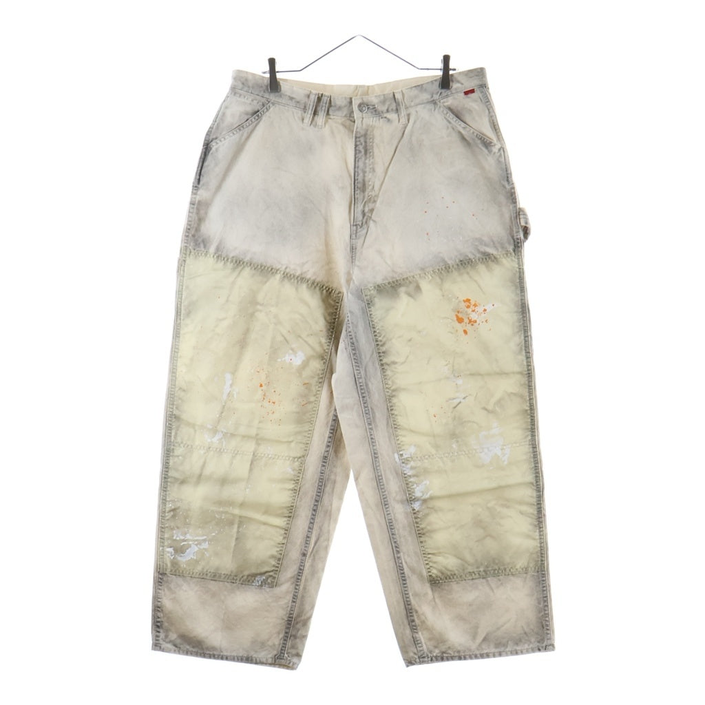 anachronorm(アナクローム) NYLON PATCH KINARI DOUBLE KNEE PAINTER PANTS 汚れ加工ダブルニーペインターパンツ