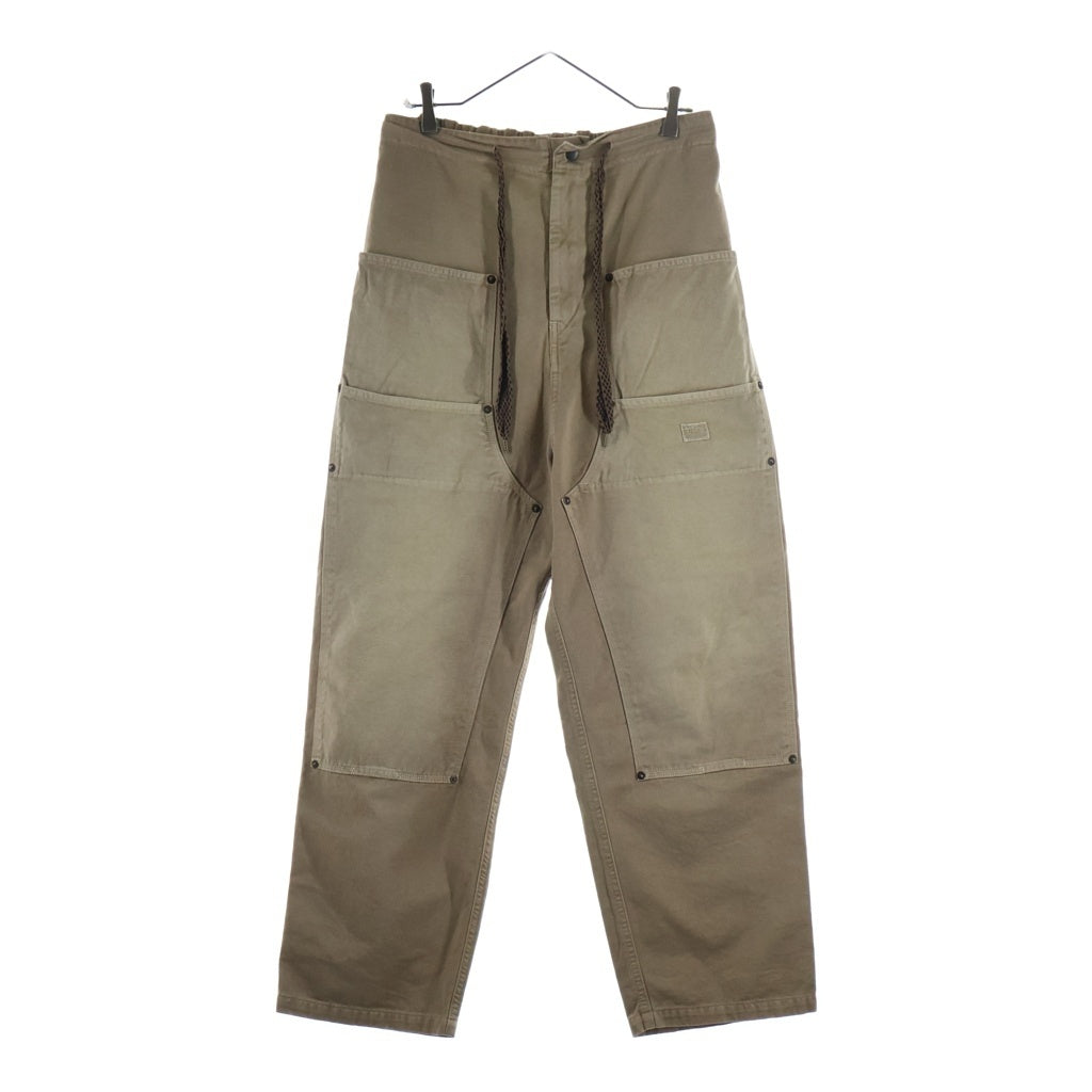 KAPITAL(キャピタル) Katsuragi W-Knee Easy Pants カツラギ ダブルニーイージーパンツ ベージュ