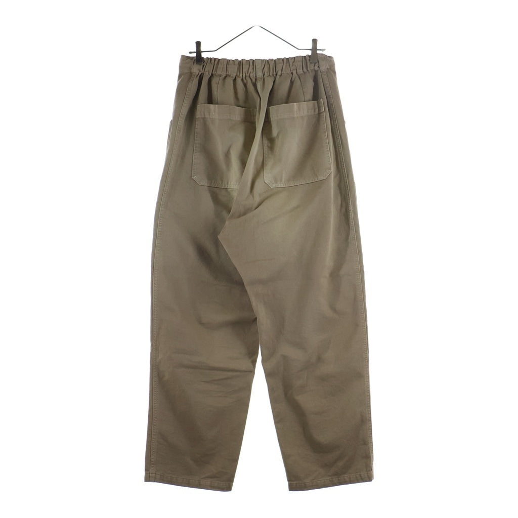 KAPITAL(キャピタル) Katsuragi W-Knee Easy Pants カツラギ ダブルニーイージーパンツ ベージュ