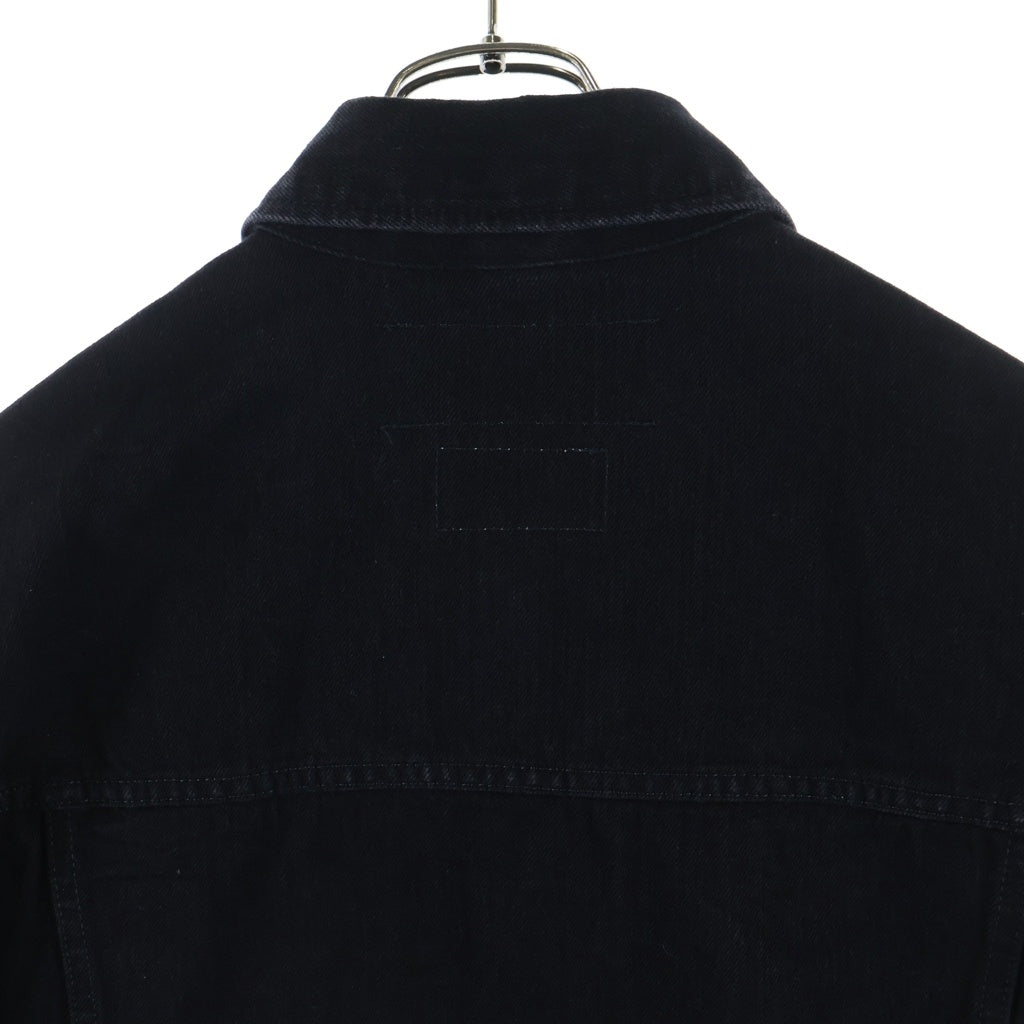 WACKO MARIA(ワコマリア) 25SS ×WRANGLER WASHED DENIM TRUCKER JACKET ラングラー デニムトラッカージャケット ブラック
