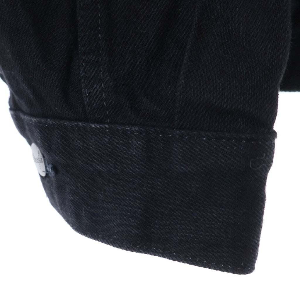 WACKO MARIA(ワコマリア) 25SS ×WRANGLER WASHED DENIM TRUCKER JACKET ラングラー デニムトラッカージャケット ブラック