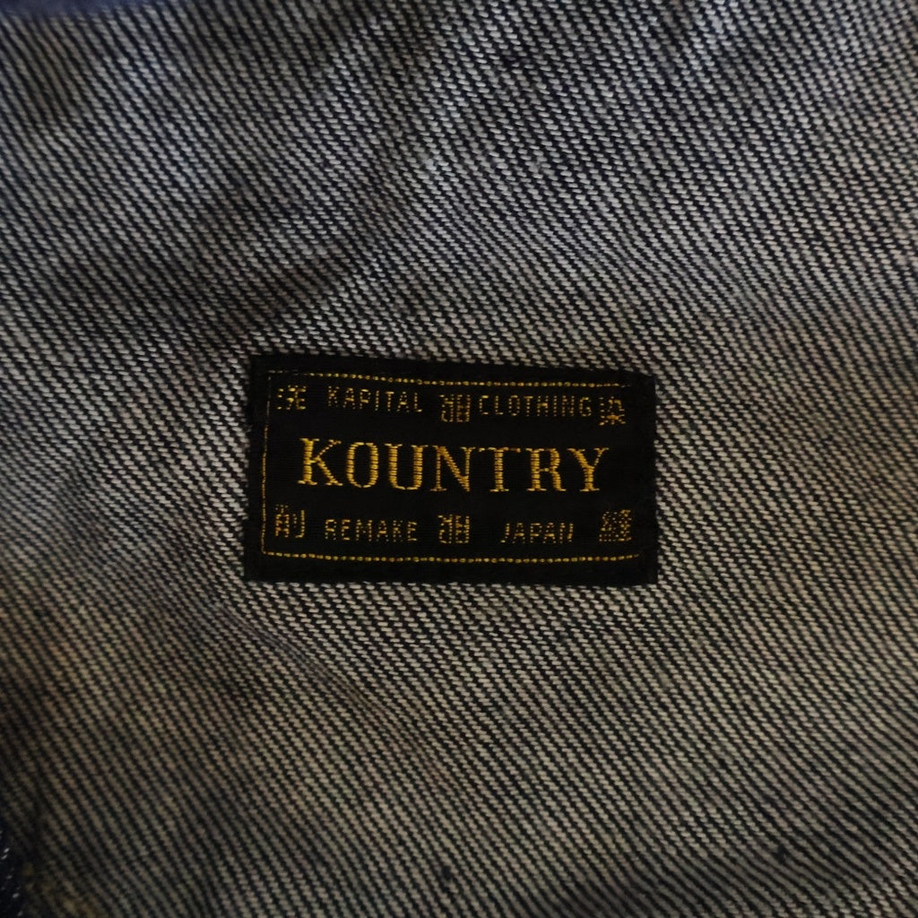 KAPITAL(キャピタル) 11.5oz Denim MEXICAN TUXEDO Westerner メキシカンタキシード ウエスターナー デニムジャケット インディゴ