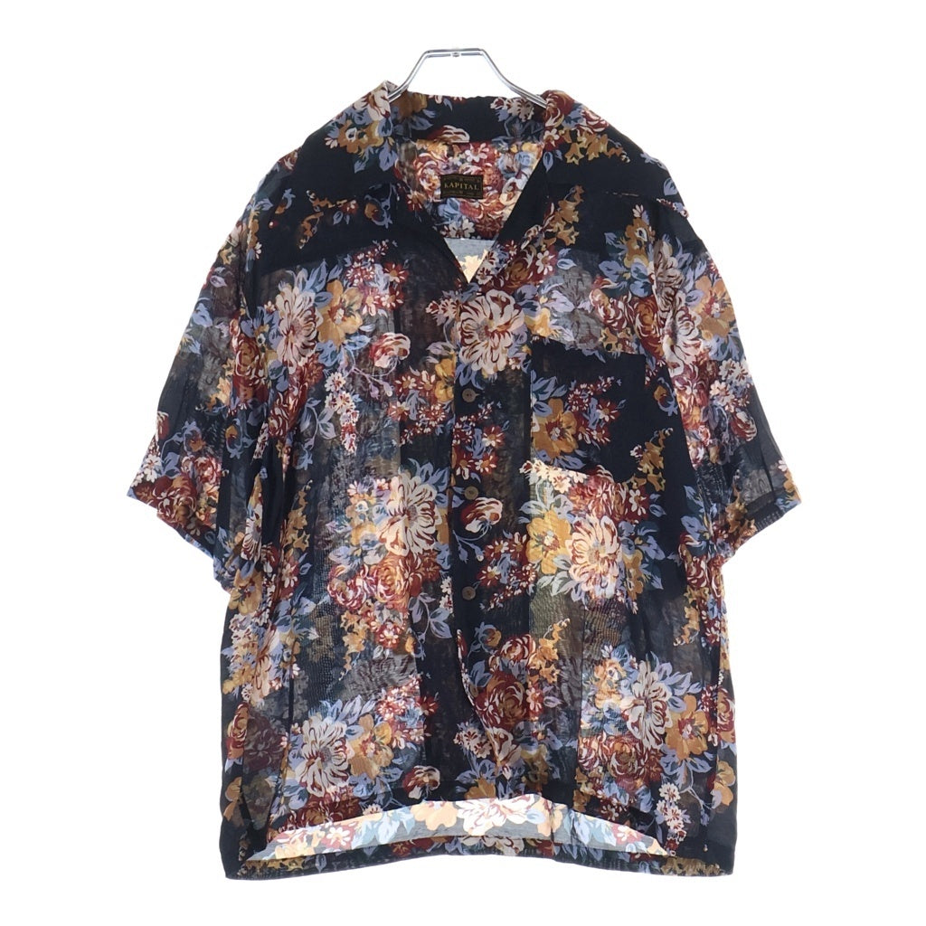 KAPITAL(キャピタル) Silk Rayon Champetre Maria Wrangle Collar Aloha Shirt レーヨン マリアアロハシャツ