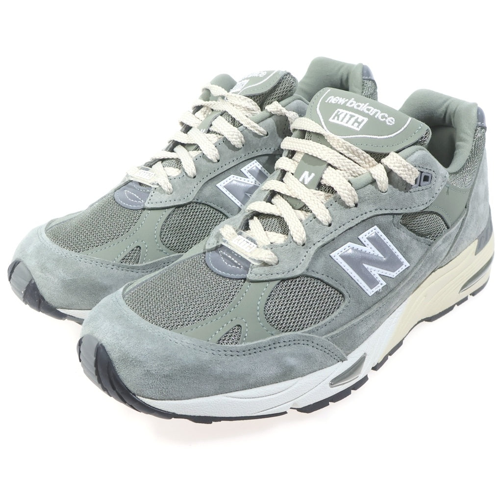 New Balance(ニューバランス) ×KITH M991KI1 VETIVER キス ベチバー ローカット スニーカー カーキ US10/28cm