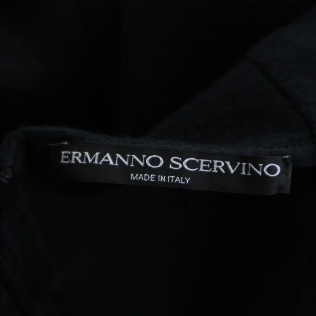 ERMANNO SCERVINO(エルマンノシェルヴィーノ) ウール 花柄フリル スカート ブラック D352O339PWE レディース