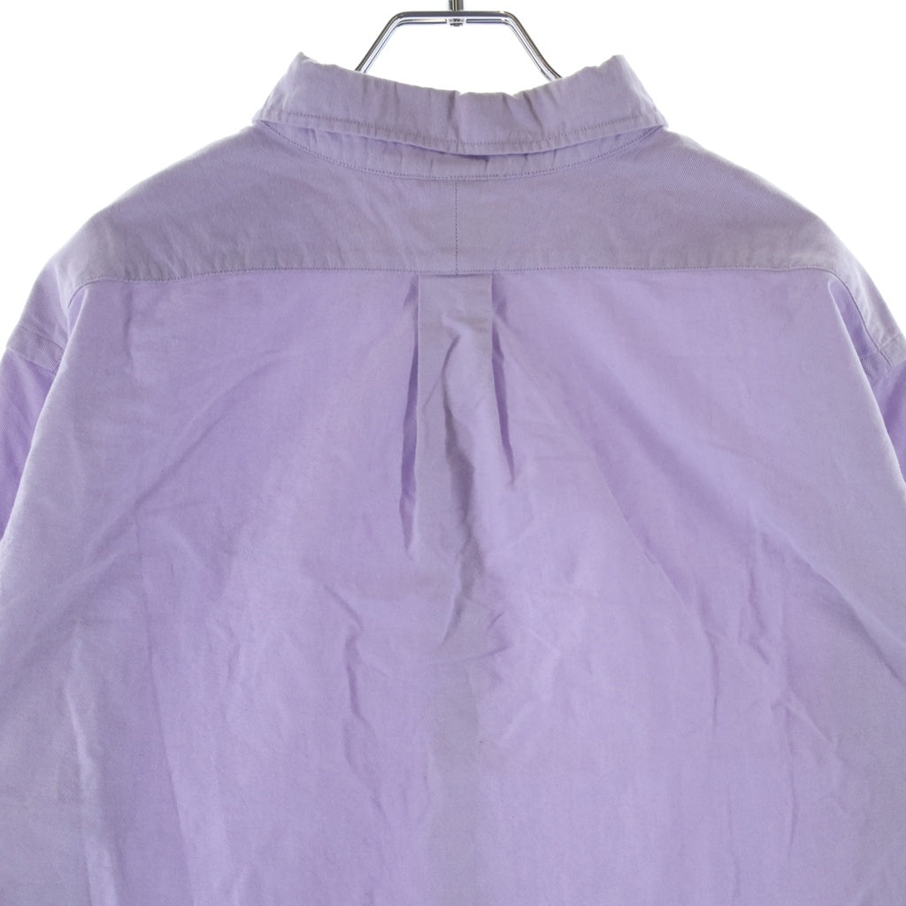 HUMAN MADE(ヒューマンメイド) 25AW OXFORD BD L/S SHIRT オックスフォードボタンダウン 長袖シャツ パープル HM30SH005