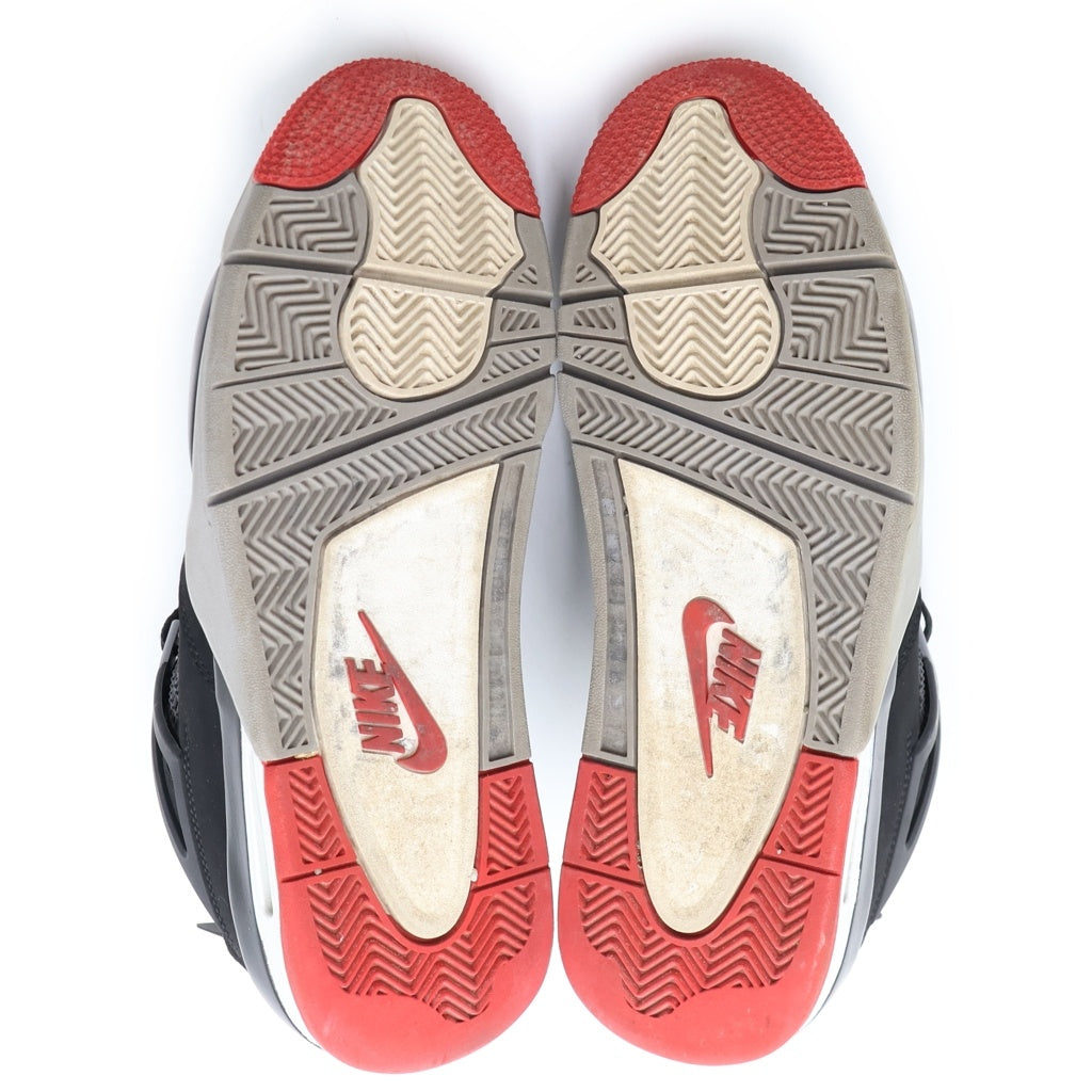 NIKE(ナイキ) AIR JORDAN 4 RETRO BRED エアジョーダン レトロ ブレッド ハイカットスニーカー ブラック US10/28cm 308497-060