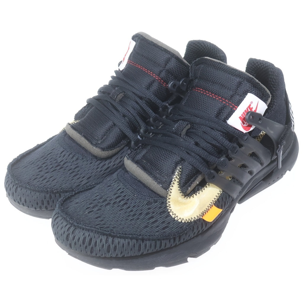 NIKE(ナイキ) ×OFF-WHITE AIR PRESTO オフホワイト エアプレスト ローカットスニーカー ブラック US11/29cm AA3830-002