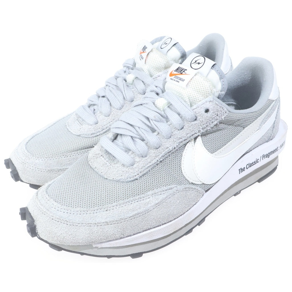 NIKE(ナイキ) ×sacai ×FRAGMENT LD WAFFLE SF サカイ フラグメント LDワッフル ローカットスニーカー グレー US9.5/27.5cm DH2684-001