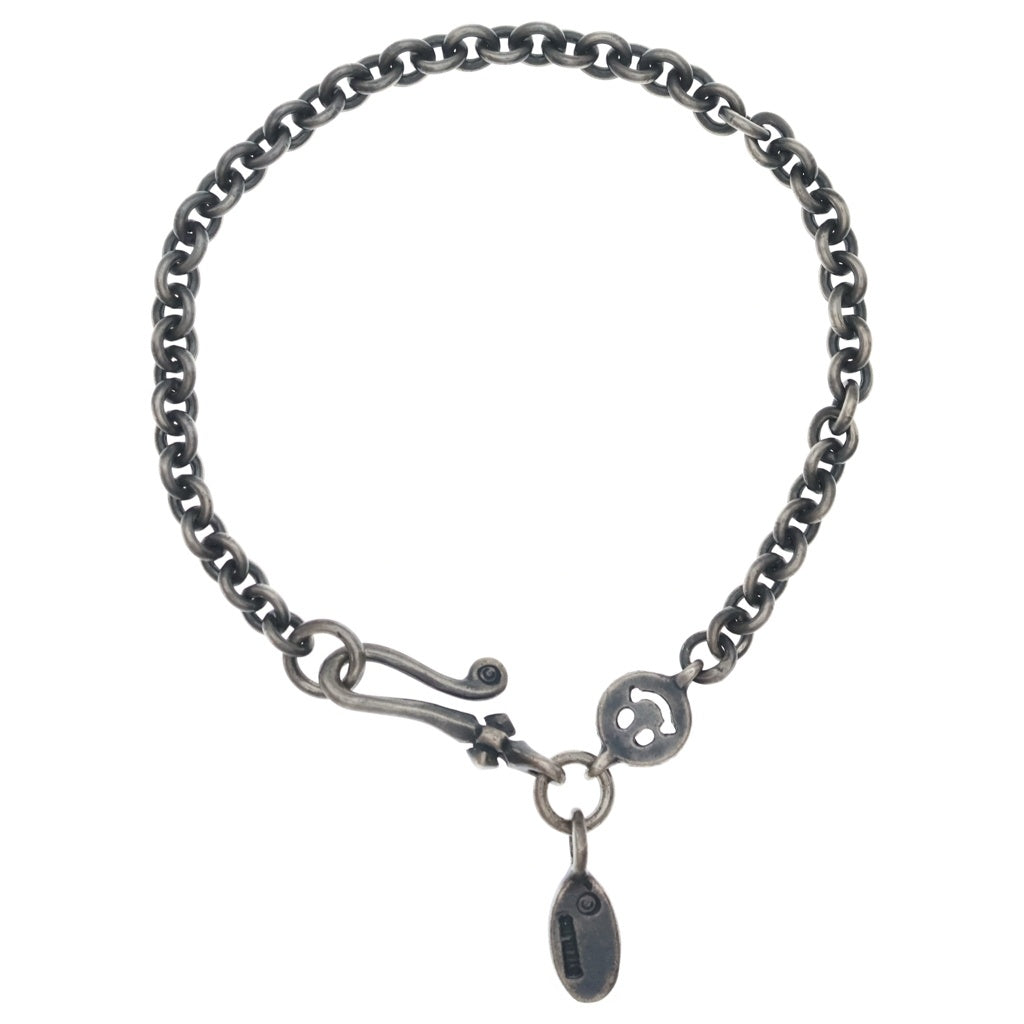 Bill Wall Leather/BWL(ビルウォールレザー) ROUND CHAIN LINK BRACELET ラウンド チェーン リンク ブレスレット シルバー
