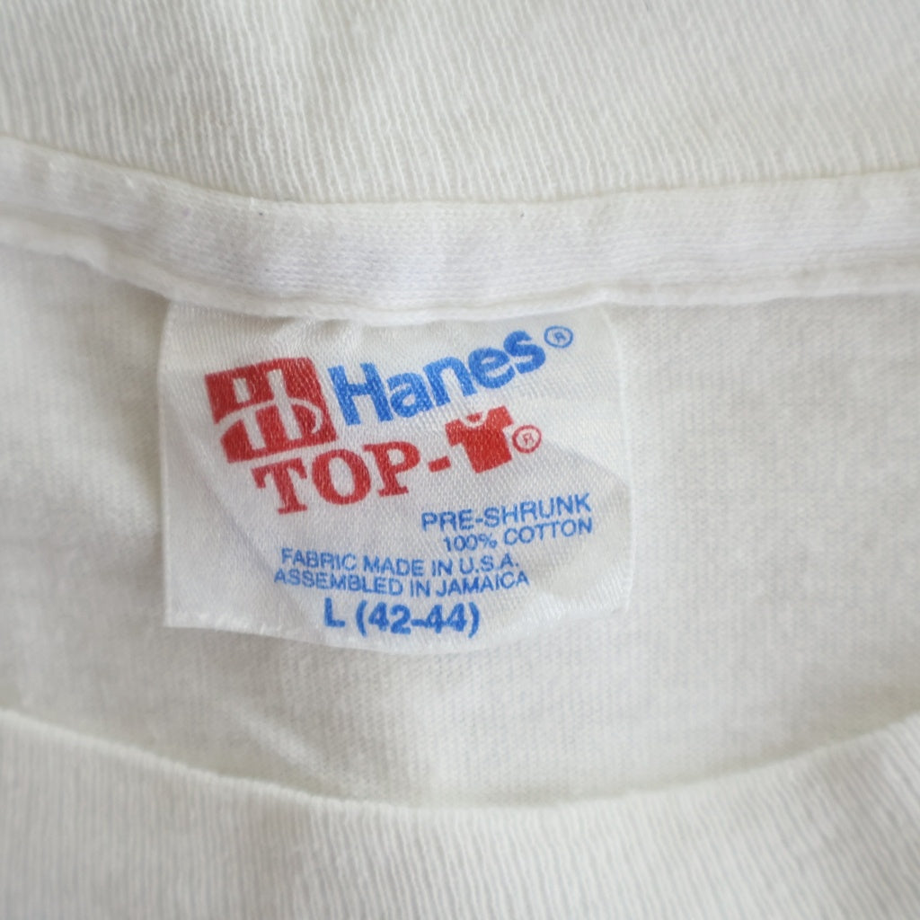 VINTAGE(ヴィンテージ) 90S VINTAGE LUCKY STRIKE JOHN GILBERT PROMO TEE HANES ヴィンテージ ラッキーストライク ジョンギルバート プロモーション フロントプリントTシャツ