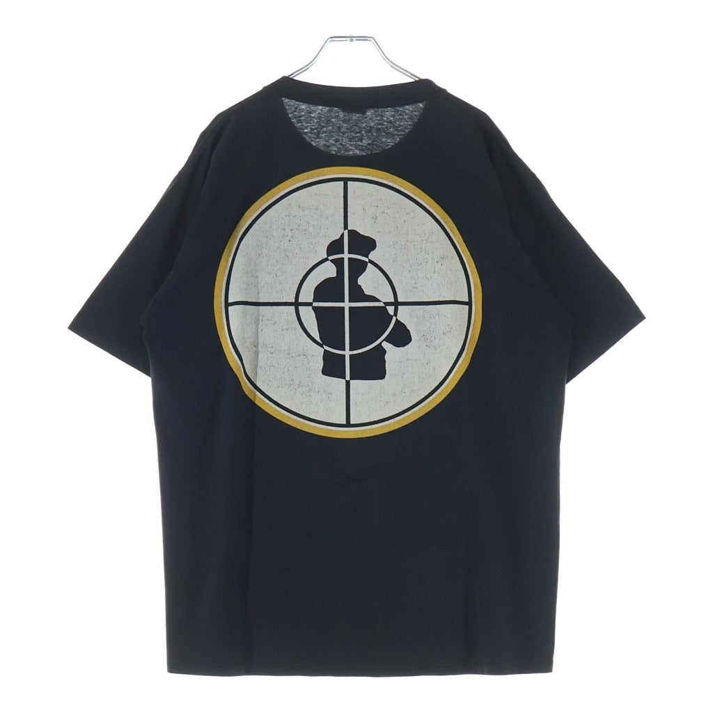 VINTAGE(ヴィンテージ) 90S VINTAGE PUBLIC ENEMY TARGET LOGO TEE JERZEES ヴィンテージ パブリックエナミー ターゲットロゴ 両面プリントTシャツ 半袖クルーネックカットソー