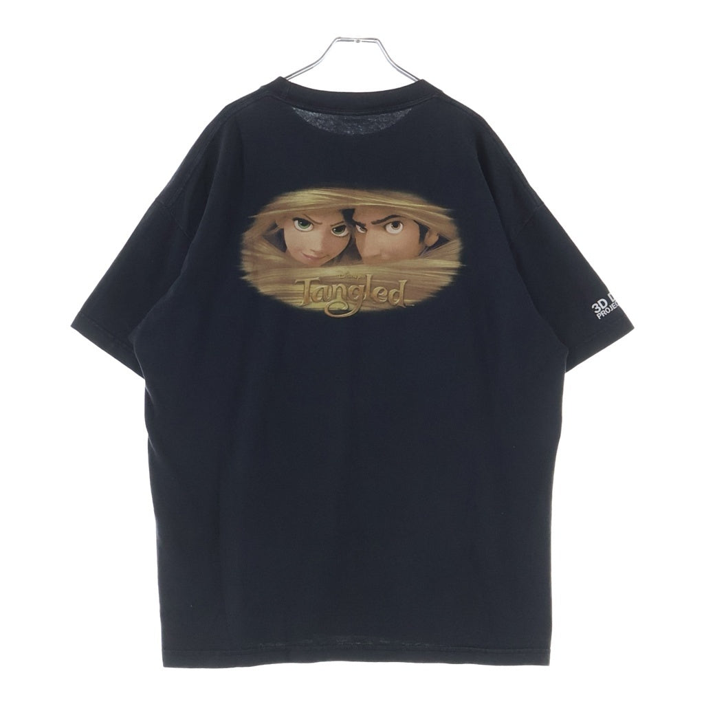 VINTAGE(ヴィンテージ) 00S VINTAGE DISNEY TANGLED MOVIE PROMO TEE ヴィンテージ ディズニー 塔の上のラプンツェル プロモーション 両面プリントTシャツ 半袖クルーネックカットソー