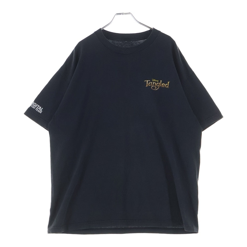 VINTAGE(ヴィンテージ) 00S VINTAGE DISNEY TANGLED MOVIE PROMO TEE ヴィンテージ ディズニー 塔の上のラプンツェル プロモーション 両面プリントTシャツ 半袖クルーネックカットソー