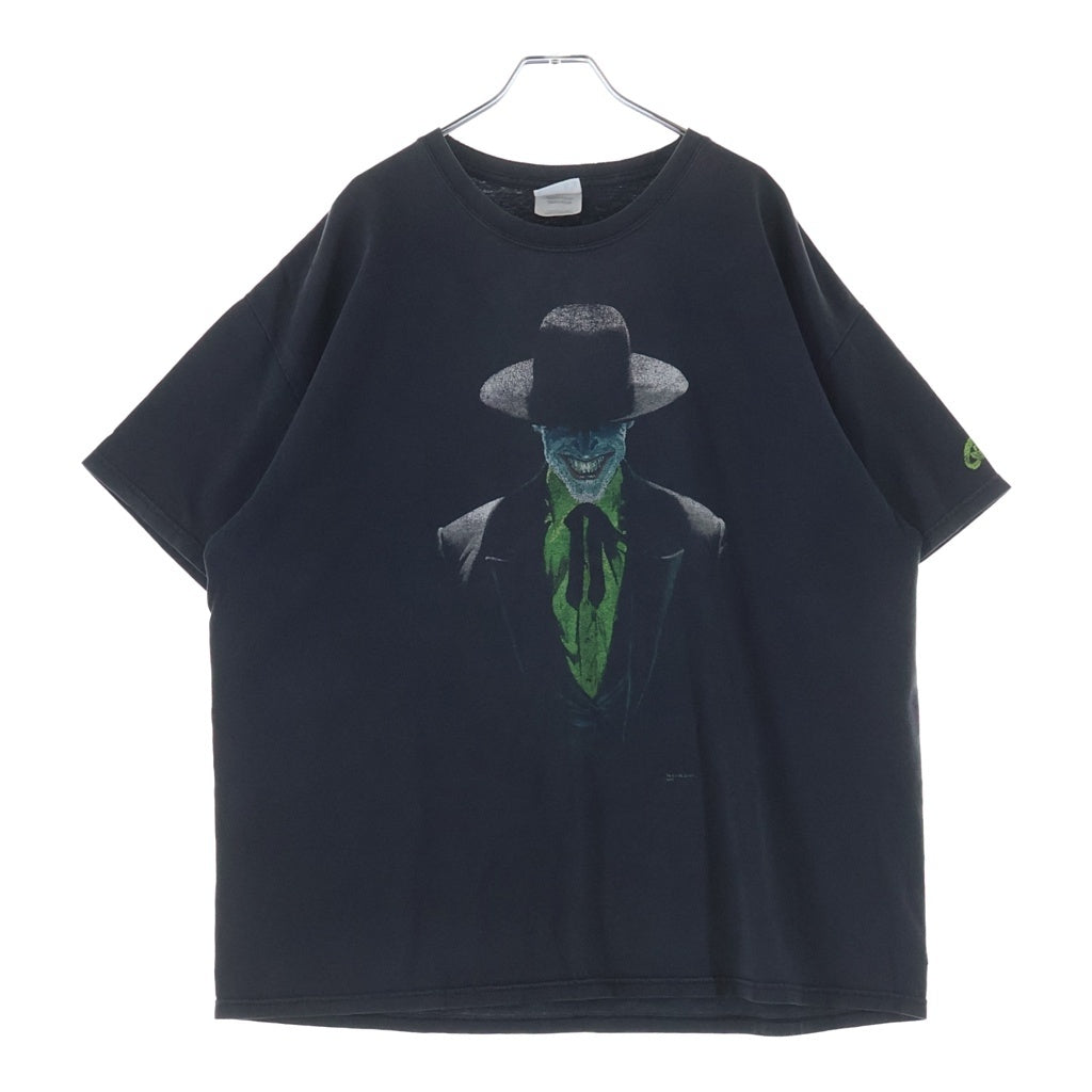 VINTAGE(ヴィンテージ) 00S VINTAGE DC COMICS THE JOKER TEE HANES ヴィンテージ DCコミックス ジョーカー フロントプリントTシャツ 半袖クルーネックカットソー ブラック