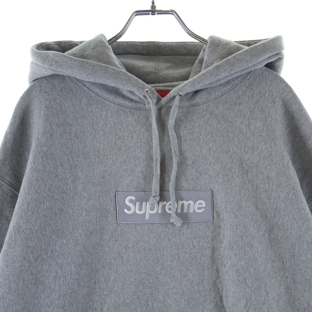 SUPREME(シュプリーム) 24AW Box Logo Hooded Sweatshirt ボックスロゴ プルオーバースウェットパーカー フーディー グレー