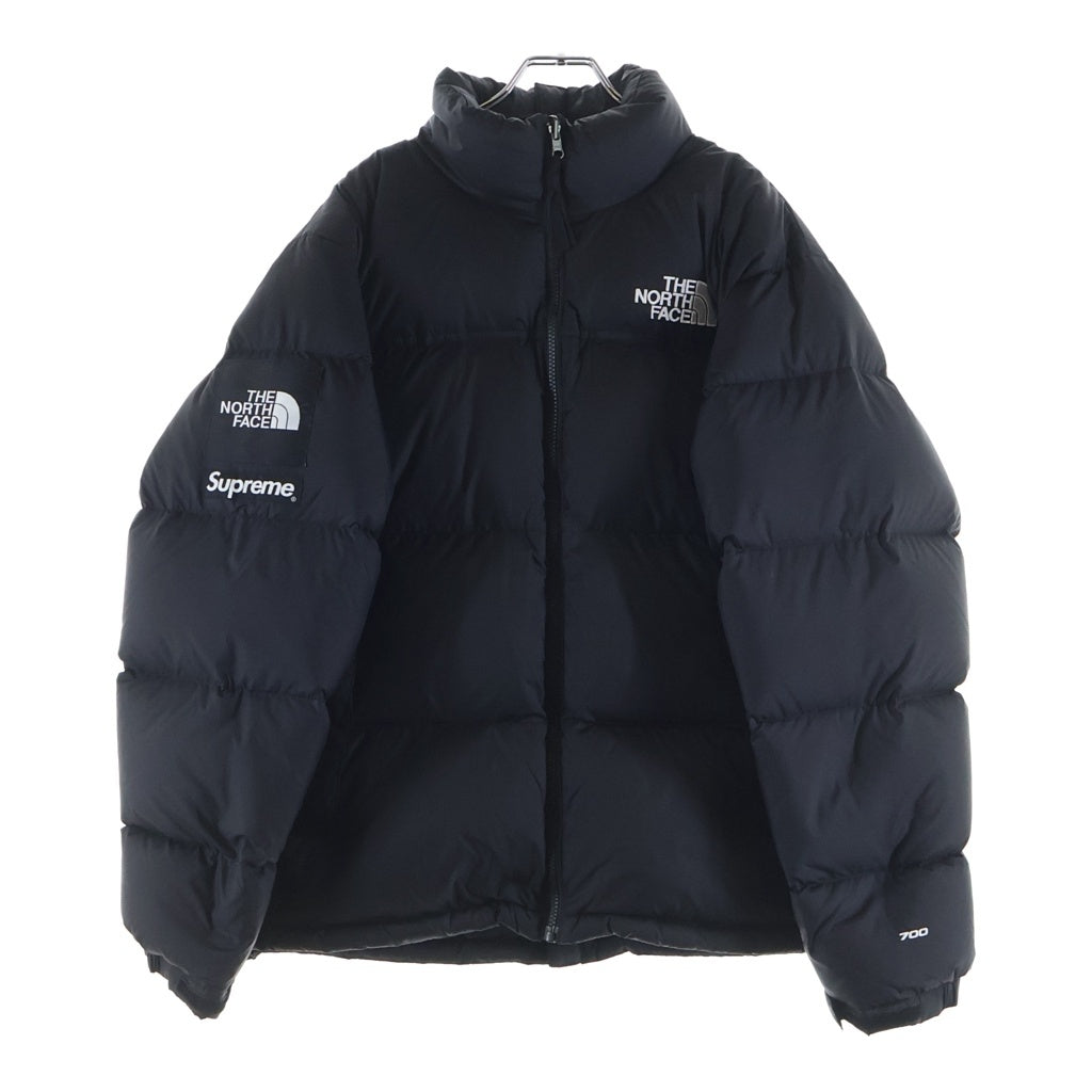 SUPREME(シュプリーム) 24SS ×THE NORTH FACE Split Nupse Jacket ザノースフェイス スプリットヌプシ ジップアップダウンジャケット ブラック NF0A875F