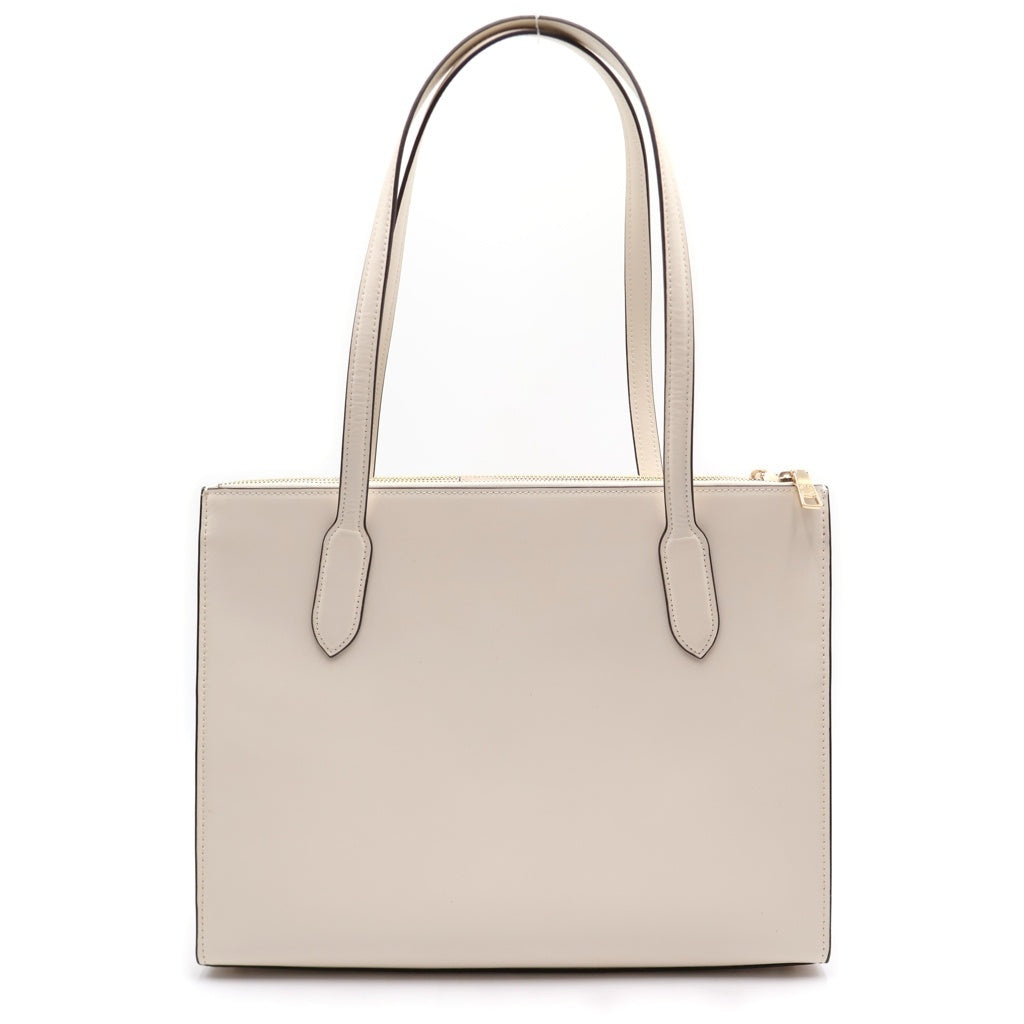 COACH(コーチ) NINA CARRY ALL ニーナ キャリーオール レザー トートバッグ ホワイト レディース