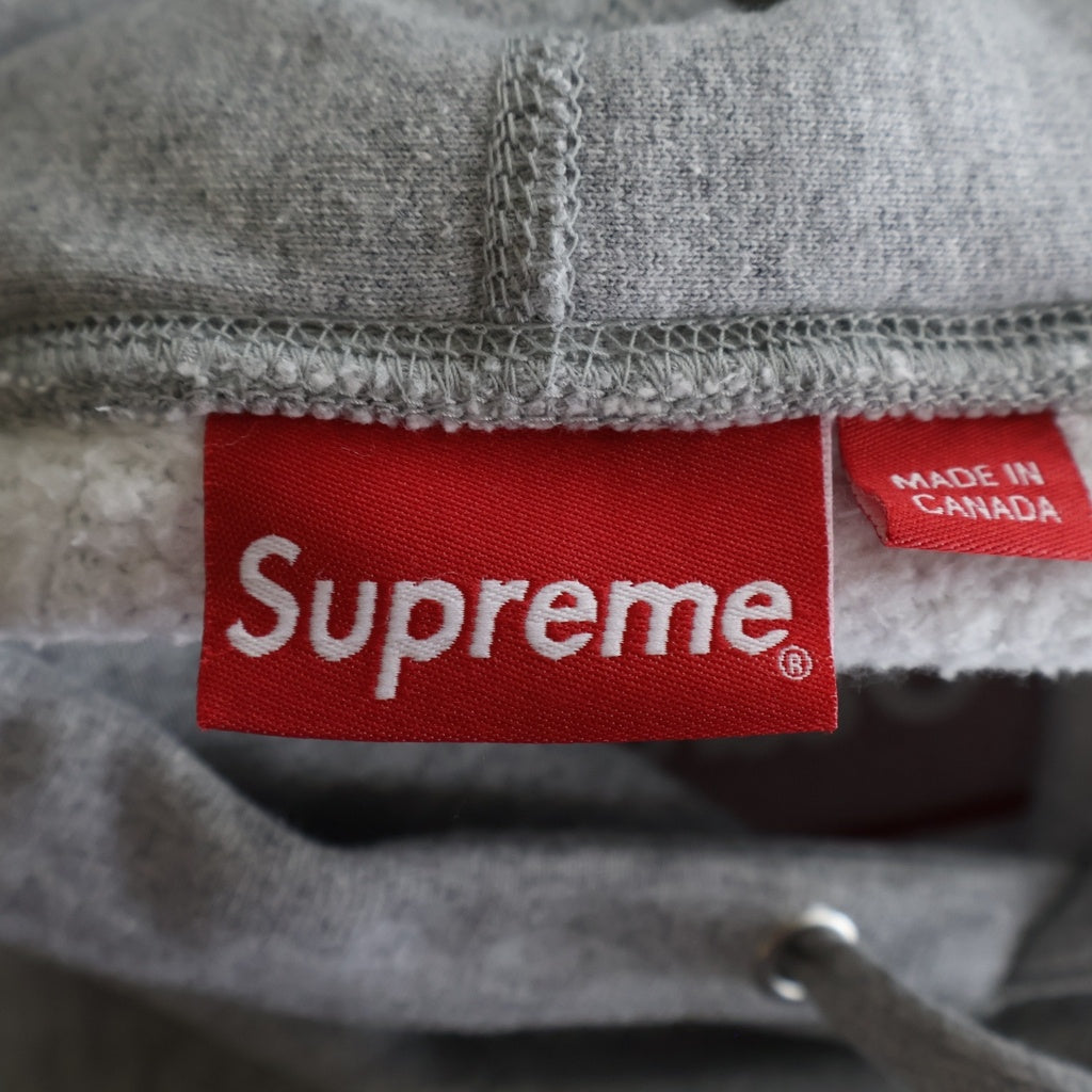 SUPREME(シュプリーム) 20AW Cross Box Logo Hooded Sweatshirt クロスボックスロゴ プルオーバースウェットパーカー グレー