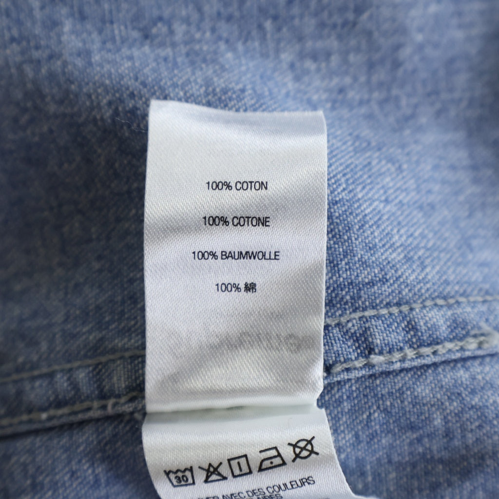 SUPREME(シュプリーム) 25SS Small Box Shirt Denim スモールボックスロゴ 長袖シャツ デニム インディゴ