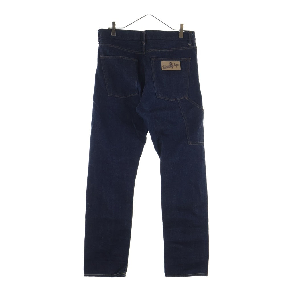 A BATHING APE(アベイシングエイプ) 2008 TYPE-05 SLIM TAPER ジッパーフライ スリム テーパード デニム パンツ インディゴ 001DPA301009X レディース