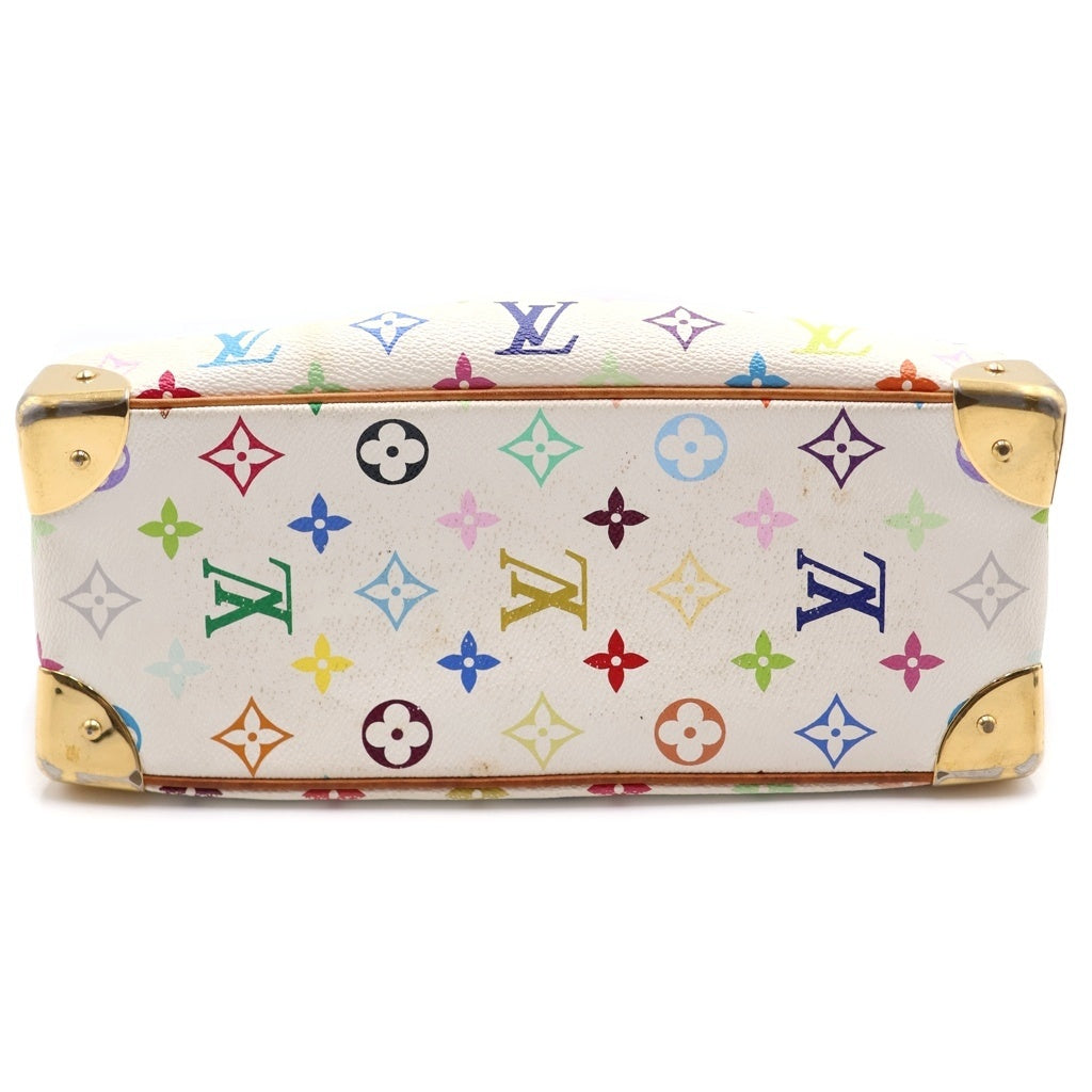 LOUIS VUITTON(ルイヴィトン) トゥルーヴィル ブロン モノグラムマルチカラー レザーハンドバッグ ホワイト M92663 MI1014 レディース