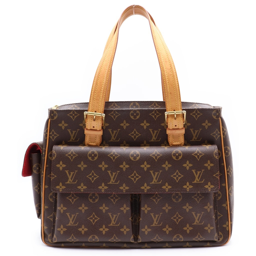 LOUIS VUITTON(ルイヴィトン) MULTIPLY CITY ミュルティプリ シティ モノグラム ハンドバッグ ブラウン M51162 MB1014 レディース