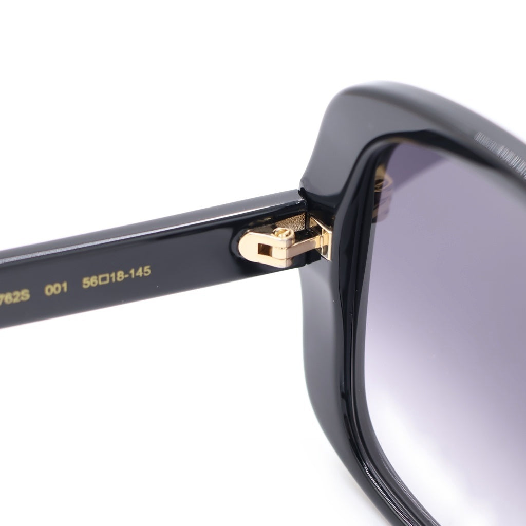 GUCCI(グッチ) GG0762S バタフライフレーム GGロゴテンプル カラーレンズ サングラス メガネ ブラック