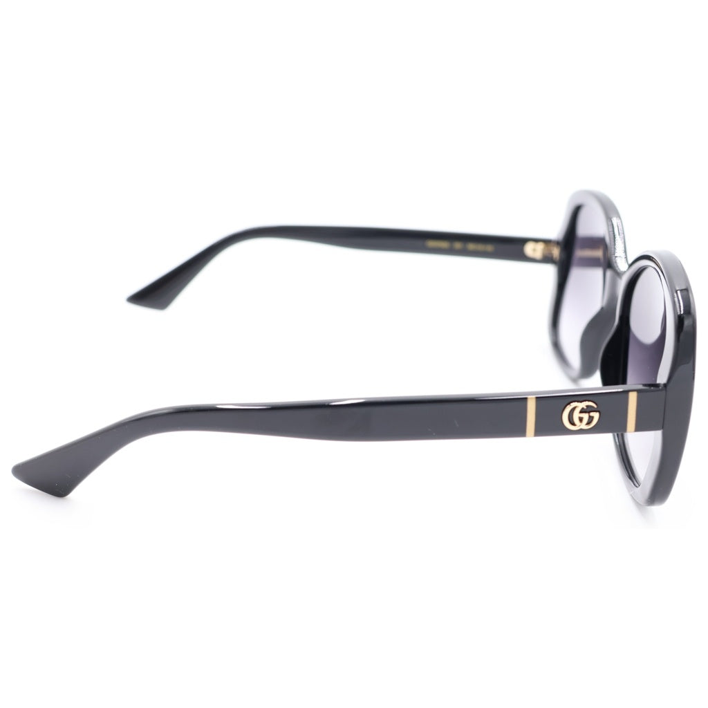 GUCCI(グッチ) GG0762S バタフライフレーム GGロゴテンプル カラーレンズ サングラス メガネ ブラック