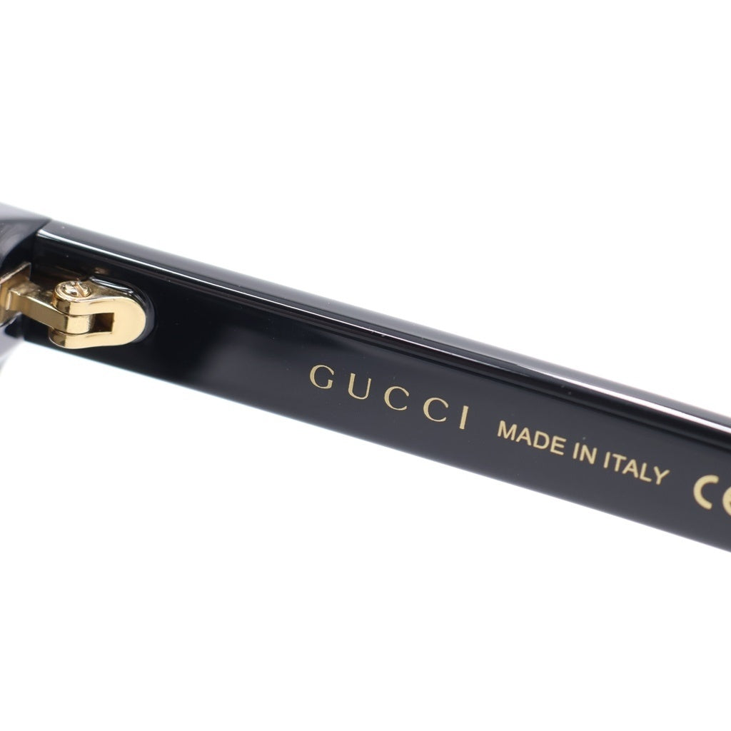 GUCCI(グッチ) GG0637SK アジアンフィット スクエアフレーム GGロゴテンプル カラーレンズ サングラス メガネ ブラック