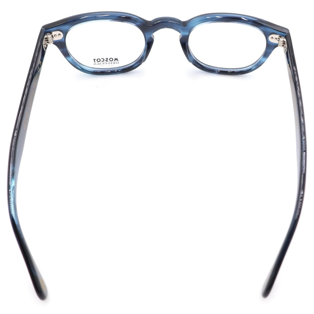 MOSCOT(モスコット) LEMTOSH レムトッシュ ウェリントンフレーム クリアレンズ サングラス メガネ ブラック/ブルー
