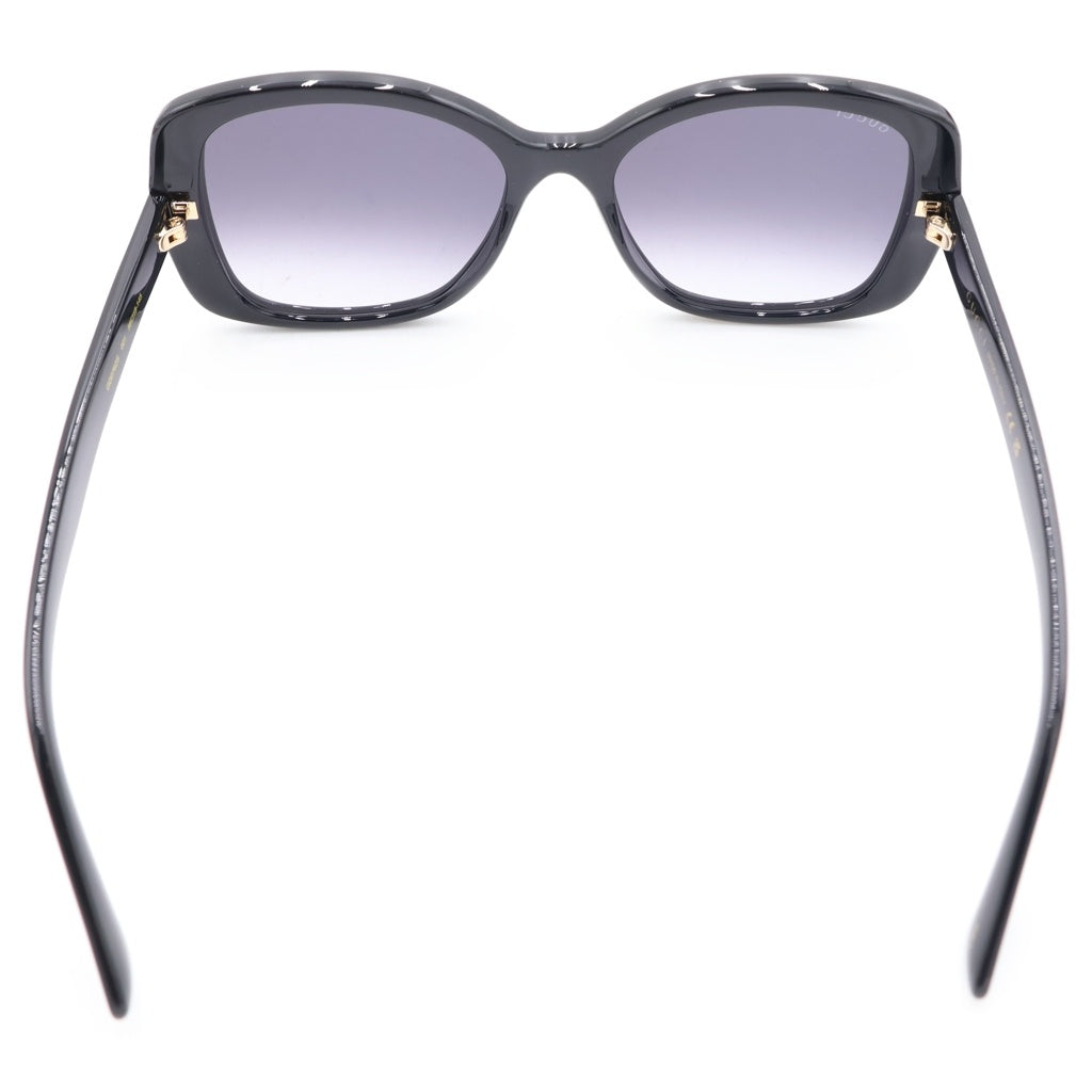 GUCCI グッチ GG0762S バタフライフレーム GGロゴテンプル カラーレンズ サングラス メガネ ブラック GUCCI(グッチ) GG0762S バタフライフレーム GGロゴテンプル カラー