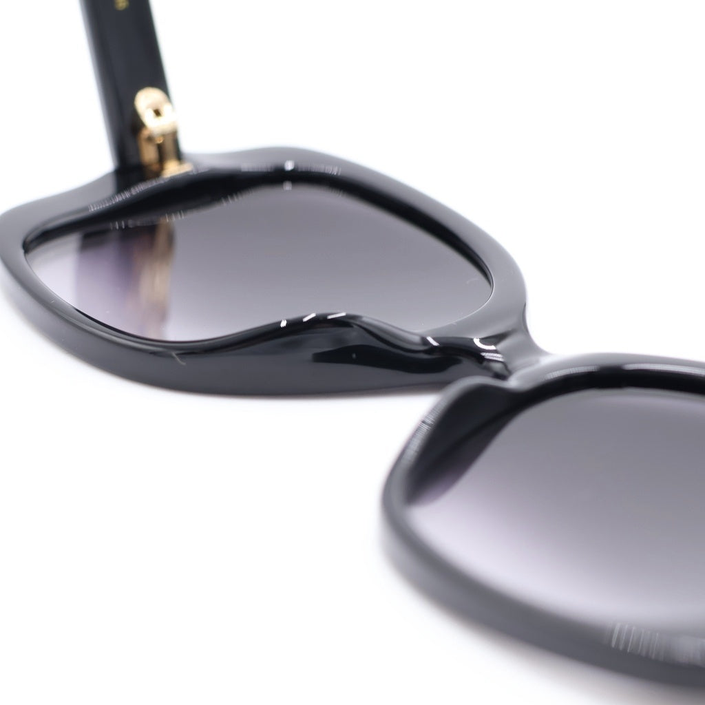 GUCCI グッチ GG0762S バタフライフレーム GGロゴテンプル カラーレンズ サングラス メガネ ブラック GUCCI(グッチ) GG0762S バタフライフレーム GGロゴテンプル カラー