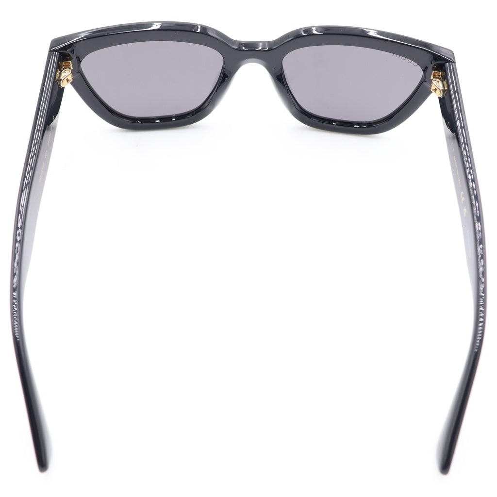 GUCCI(グッチ) GG1578S キャットアイフレーム インターロッキングGテンプル カラーレンズ サングラス メガネ ブラック