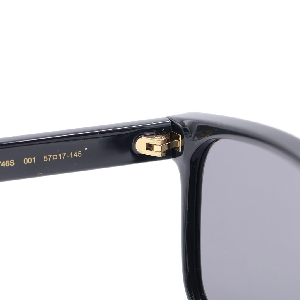 GUCCI(グッチ) GG0746S アジアンフィット ウェリントンフレーム シェリーラインテンプル カラーレンズ サングラス メガネ ブラック