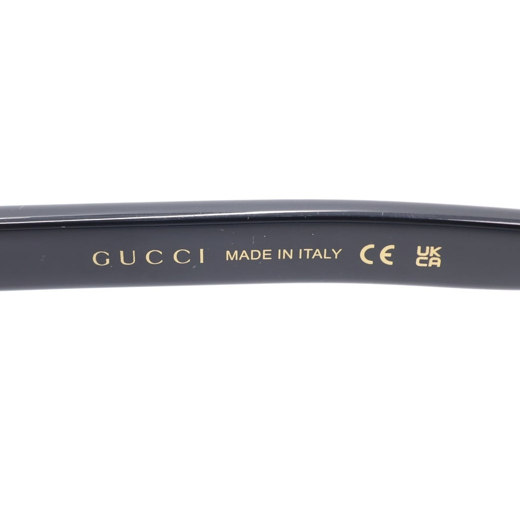 GUCCI(グッチ) GG0746S アジアンフィット ウェリントンフレーム シェリーラインテンプル カラーレンズ サングラス メガネ ブラック
