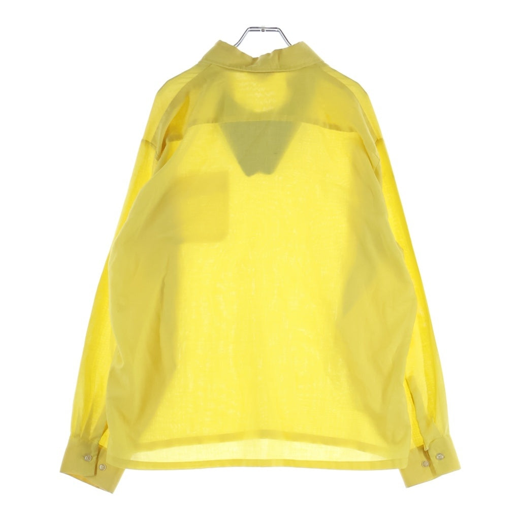 VINTAGE(ヴィンテージ) 70S VINTAGE BEAU GEM SPORTSWEAR L/S SKIPPER SHIRT ヴィンテージ ボタンダウン ニット付 長袖スキッパーシャツ イエロー