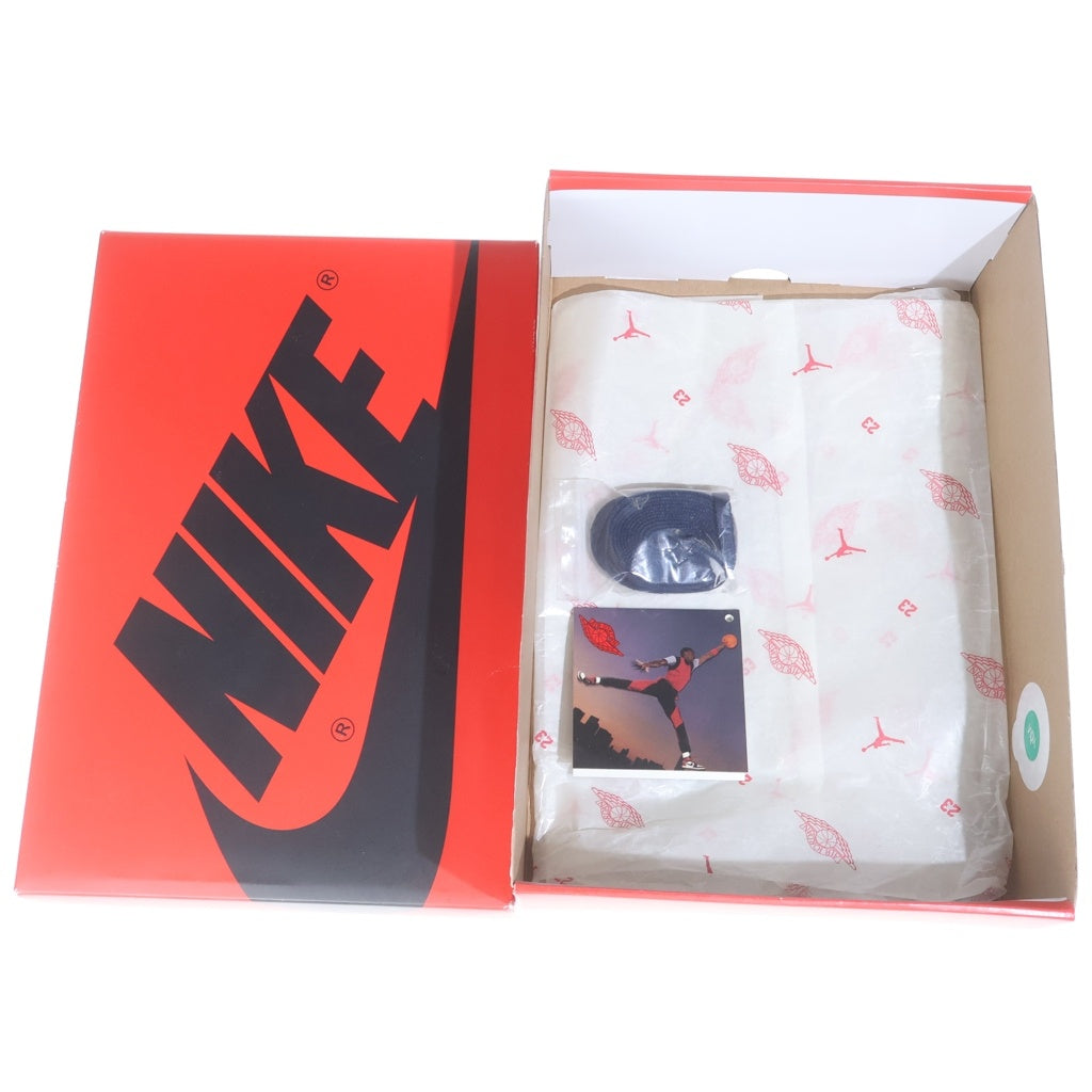 NIKE(ナイキ) AIR JORDAN 1 HIGH 85 GEORGETOWN エアジョーダン1 ジョージタウン ハイカットスニーカー ネイビー/グレー US8.5/26.5cm BQ4422-400